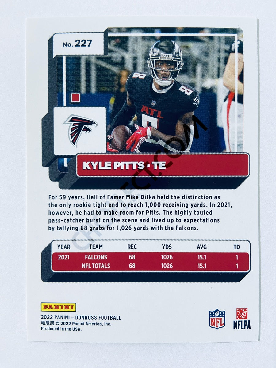 Kyle Pitts - Atlanta Falcons 2022 Panini Donruss #227