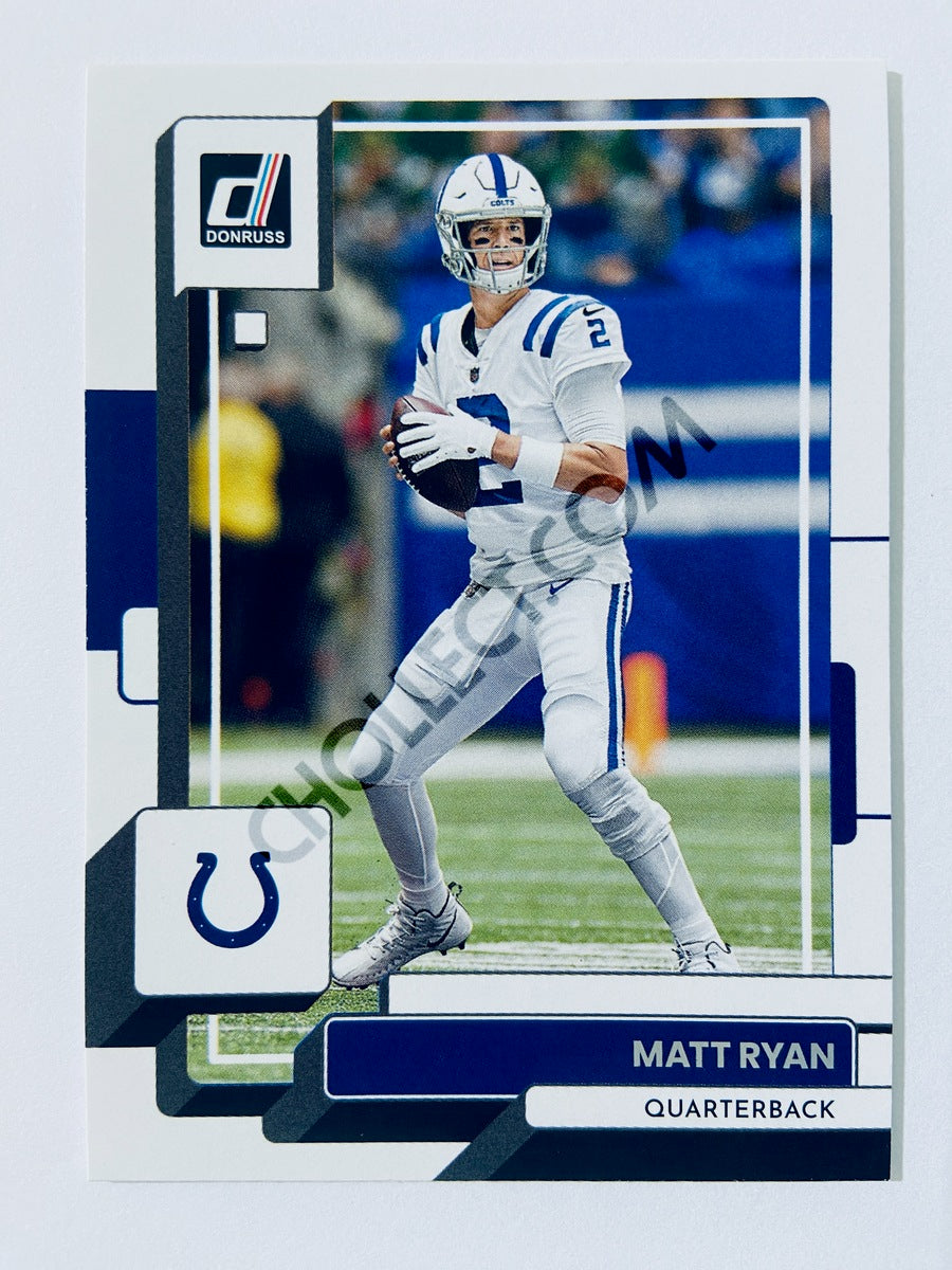 Matt Ryan - Indianapolis Colts 2022 Panini Donruss #228