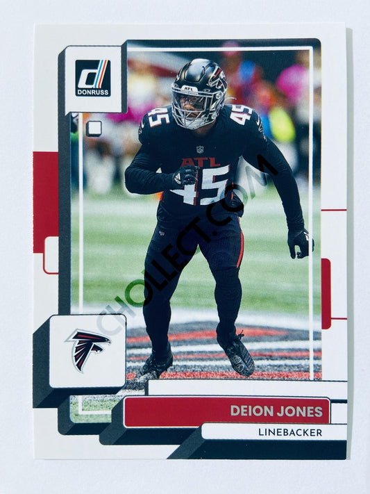 Deion Jones - Atlanta Falcons 2022 Panini Donruss #231