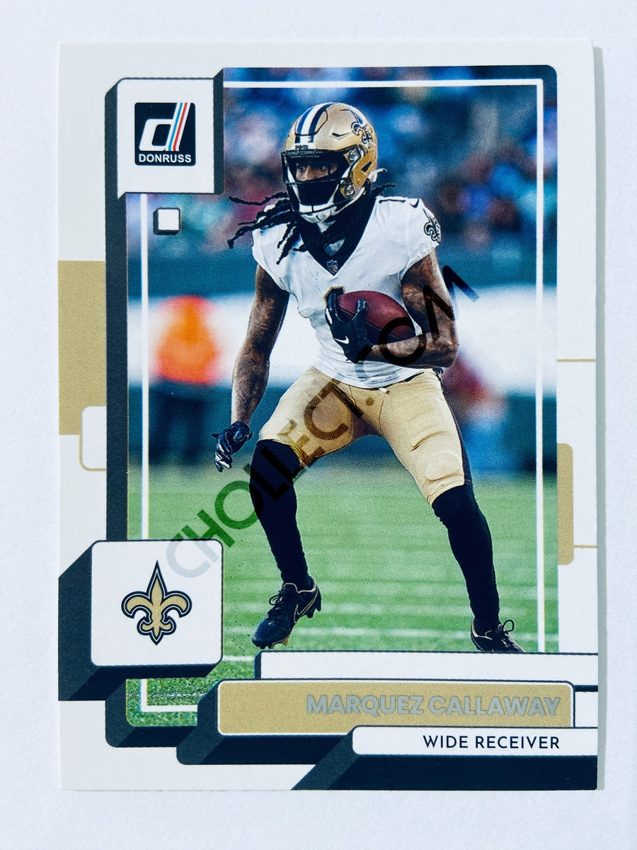 Marquez Callaway - New Orleans Saints 2022 Panini Donruss #243