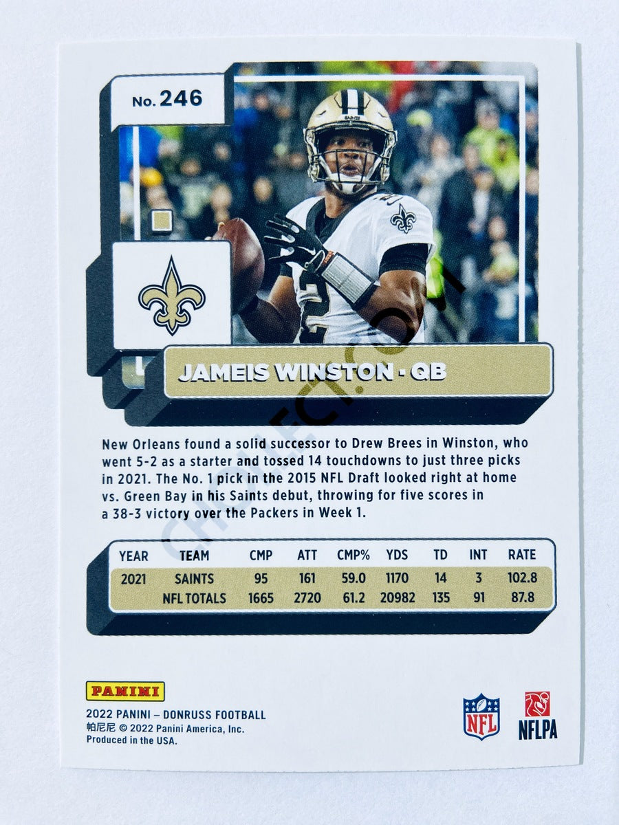 Jameis Winston - New Orleans Saints 2022 Panini Donruss #246