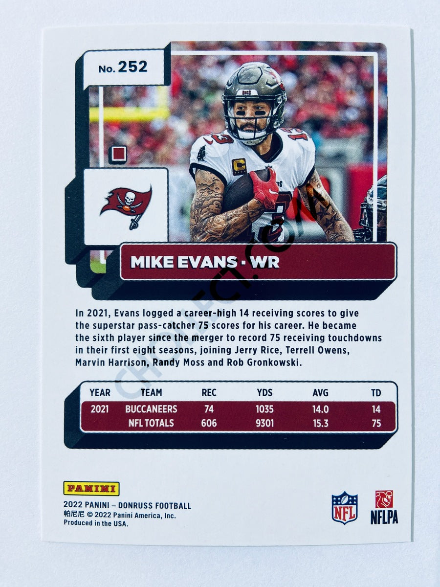 Mike Evans - Tampa Bay Buccaneers 2022 Panini Donruss #252