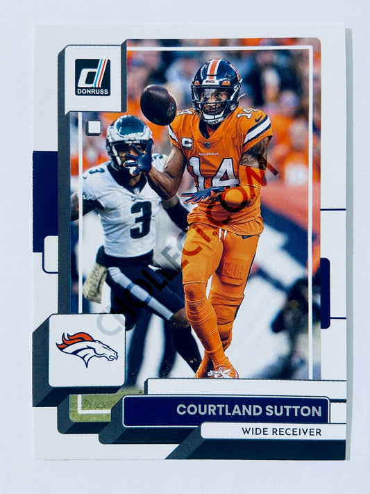 Courtland Sutton - Denver Broncos 2022 Panini Donruss #262