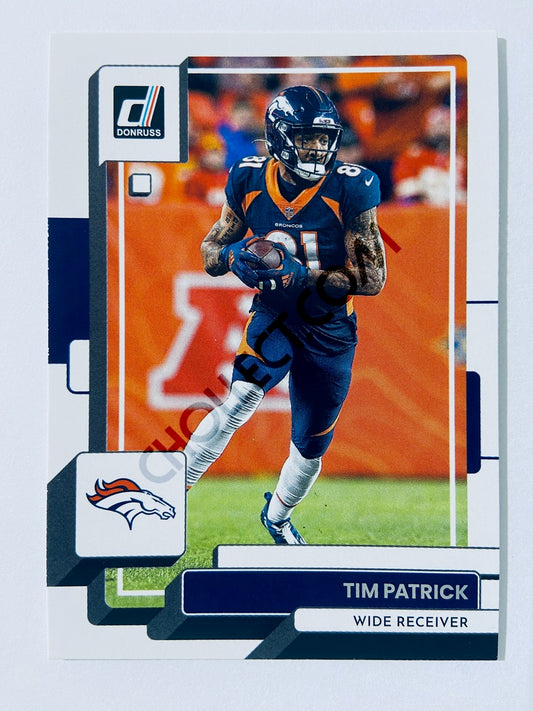 Tim Patrick - Denver Broncos 2022 Panini Donruss #264
