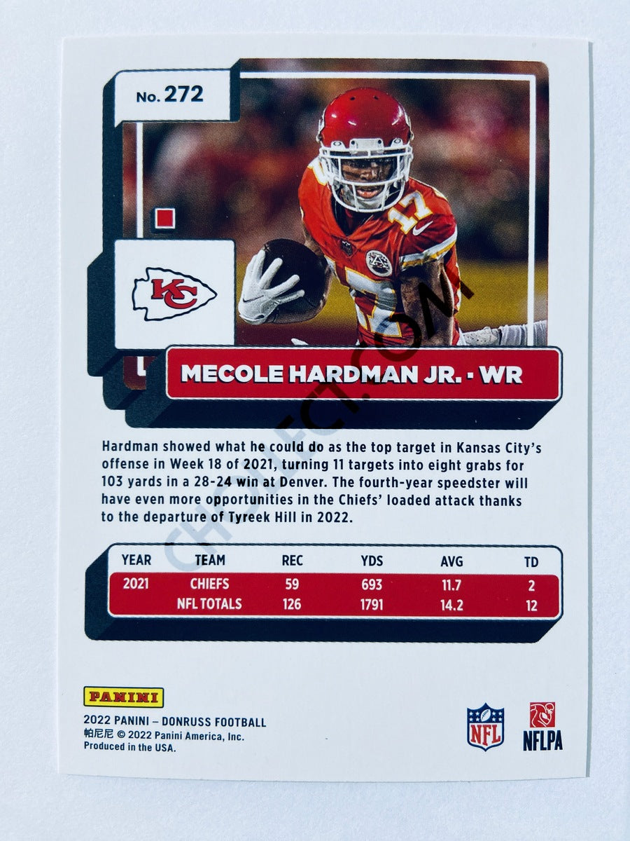 Mecole Hardman Jr. - Kansas City Chiefs 2022 Panini Donruss #272