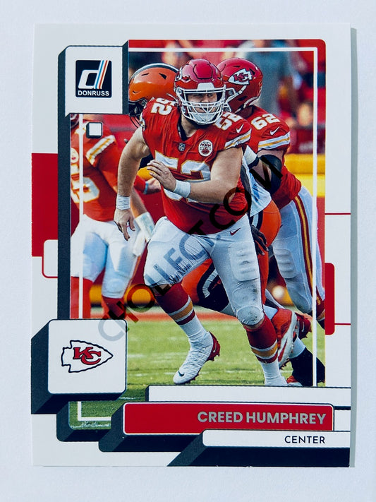 Creed Humphrey - Kansas City Chiefs 2022 Panini Donruss #274
