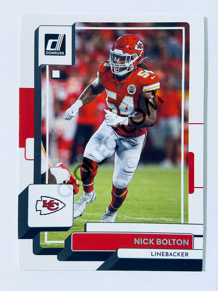 Nick Bolton - Kansas City Chiefs 2022 Panini Donruss #277