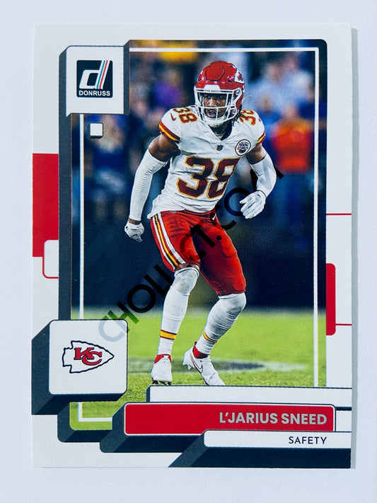 L'Jarius Sneed - Kansas City Chiefs 2022 Panini Donruss #278