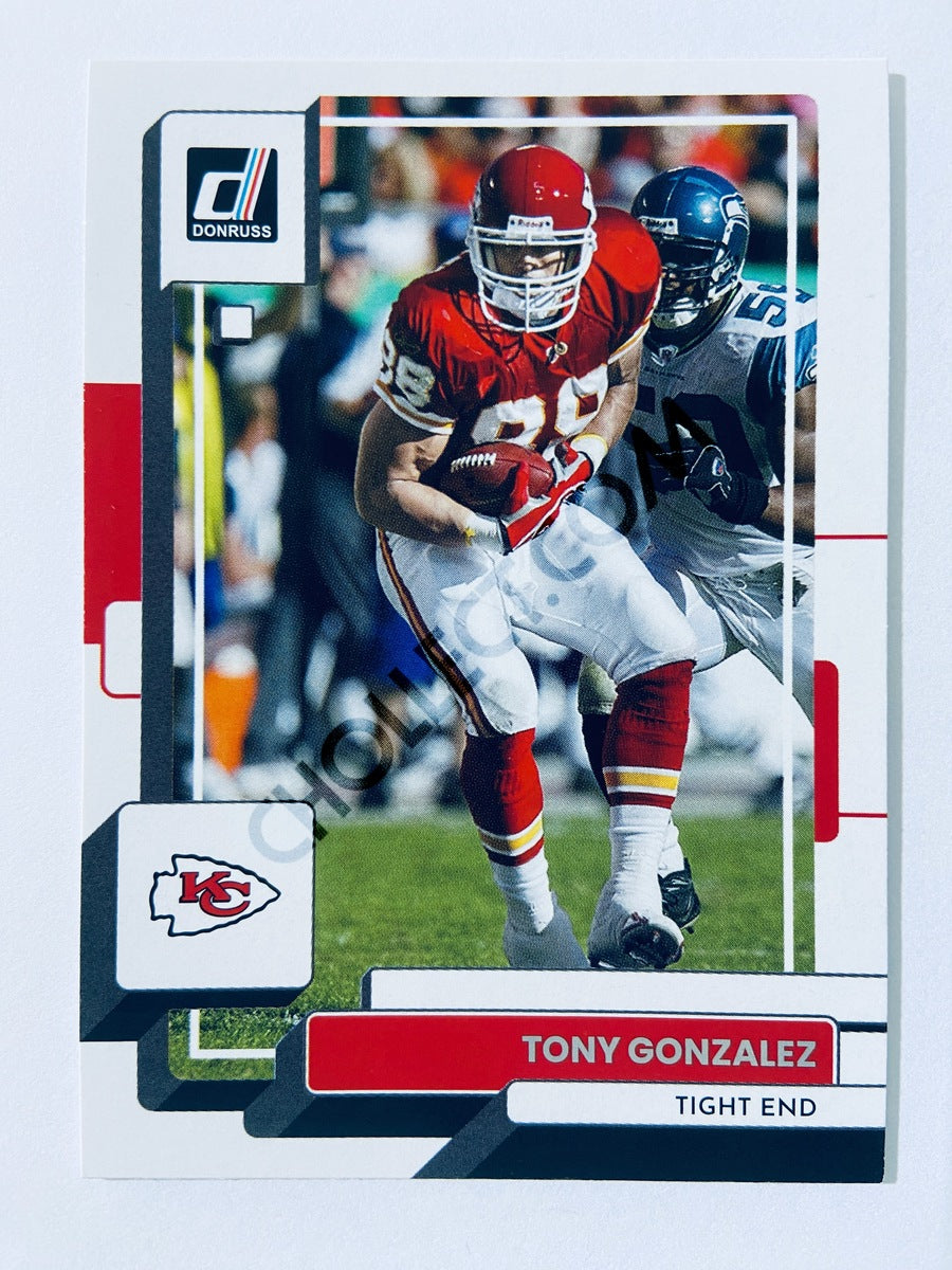 Tony Gonzalez - Kansas City Chiefs 2022 Panini Donruss #280