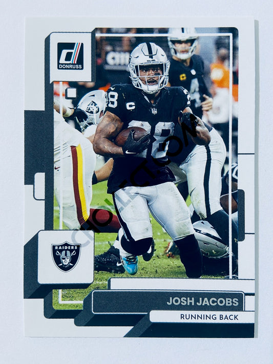 Josh Jacobs - Las Vegas Raiders 2022 Panini Donruss #285