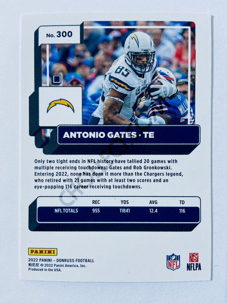 Antonio Gates - Los Angeles Chargers 2022 Panini Donruss #300