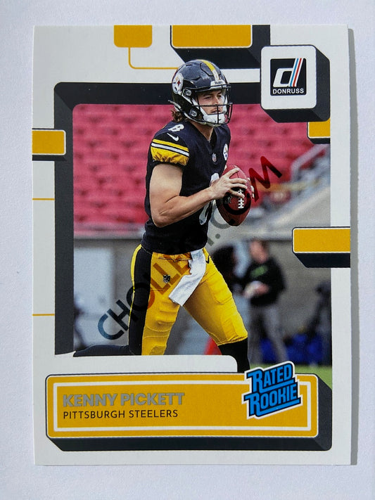 Kenny Pickett - Pittsburgh Steelers 2022 Panini Donruss Rated Rookie #301