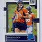 Greg Dulcich - Denver Broncos 2022 Panini Donruss Rated Rookie #385