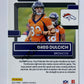 Greg Dulcich - Denver Broncos 2022 Panini Donruss Rated Rookie #385