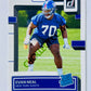 Evan Neal - New York Giants 2022 Panini Donruss Rated Rookie #398