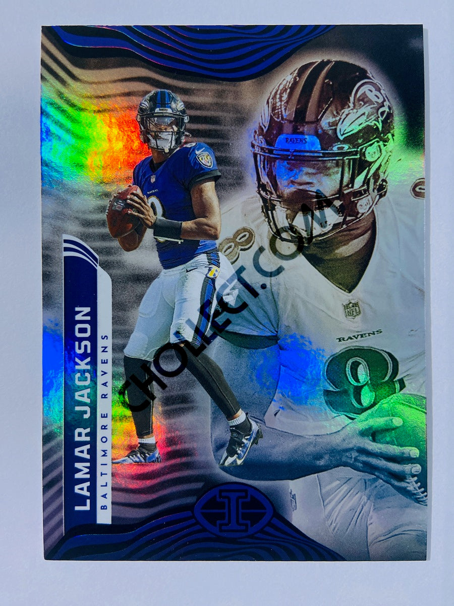 Lamar Jackson - Baltimore Ravens 2022 Panini Illusions #7