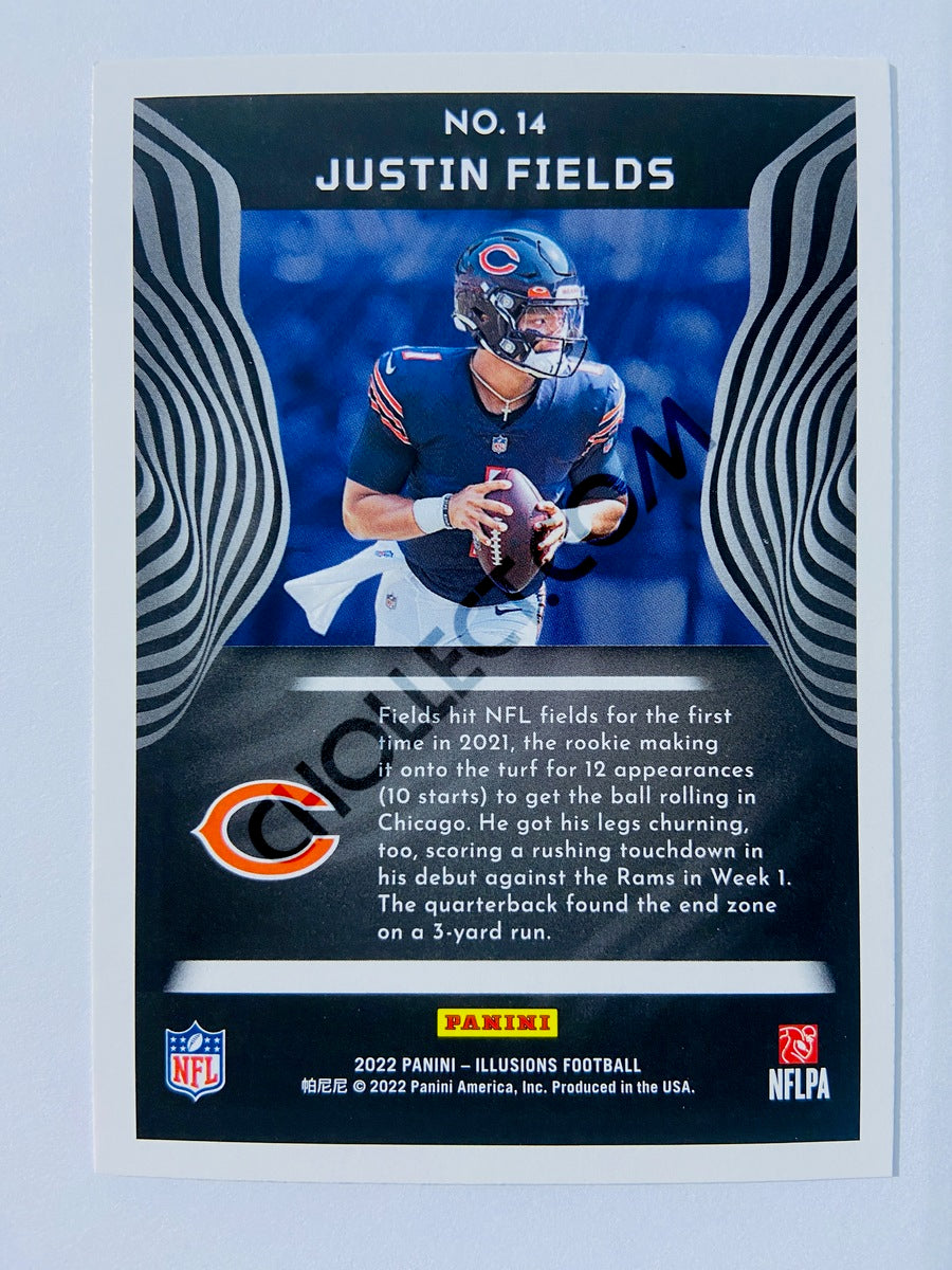 Justin Fields - Chicago Bears 2022 Panini Illusions #14