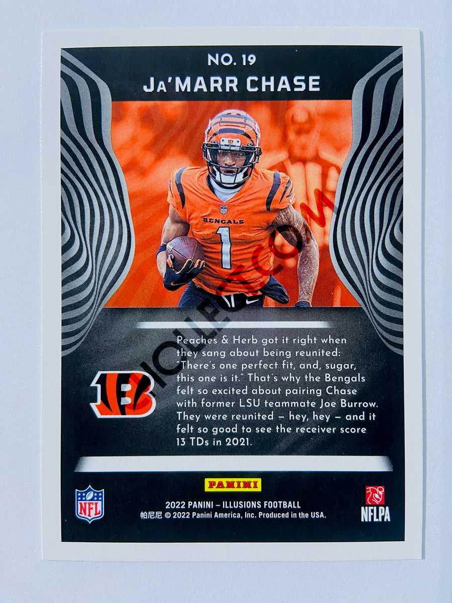 Ja'Marr Chase - Cincinnati Bengals 2022 Panini Illusions #19