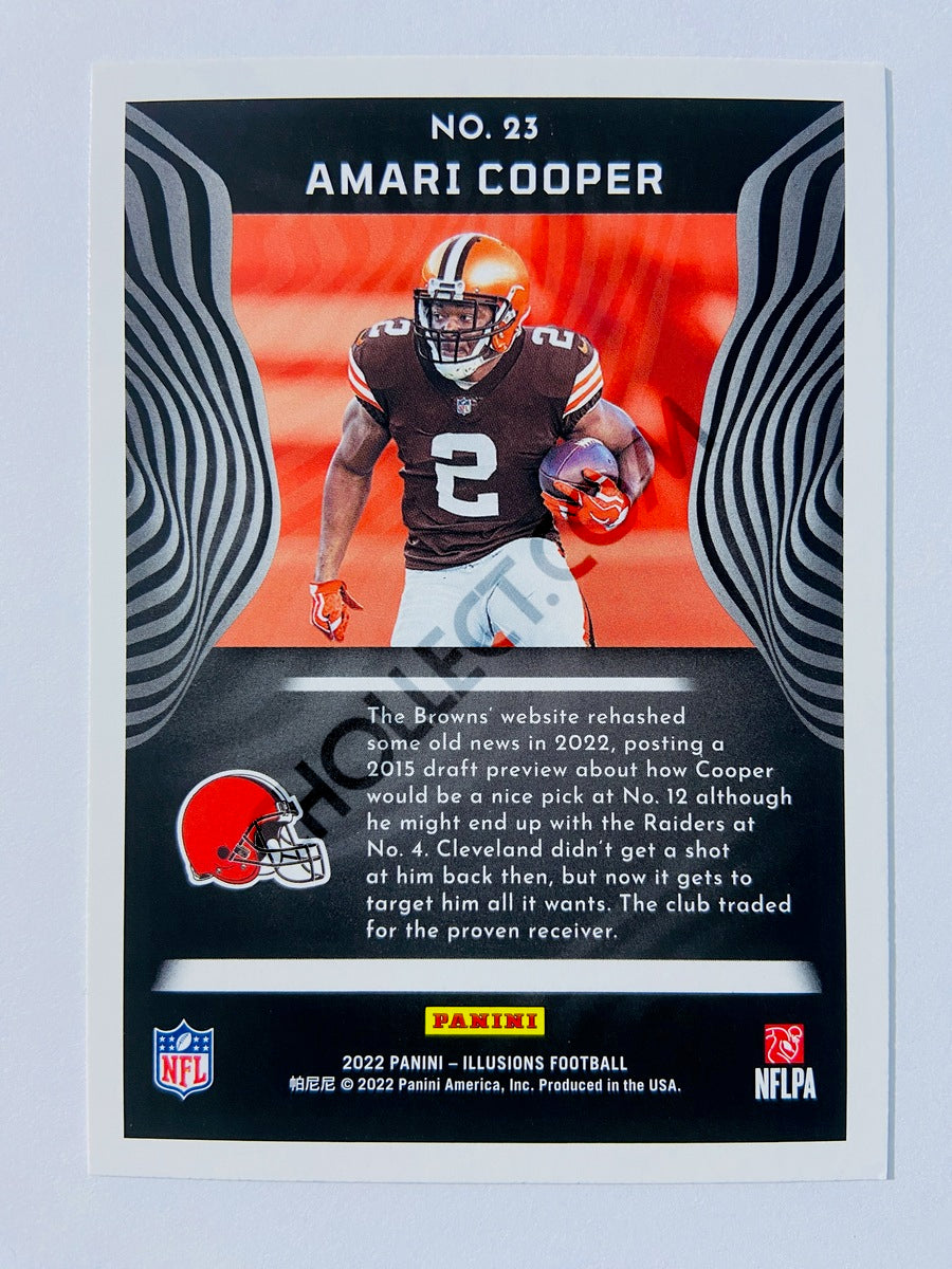 Amari Cooper - Cleveland Browns 2022 Panini Illusions #23