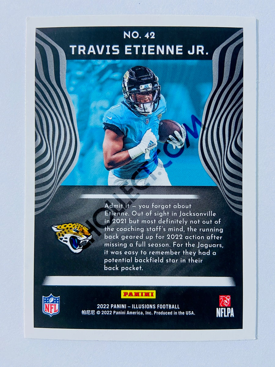 Travis Etienne Jr. - Jacksonville Jaguars 2022 Panini Illusions #42