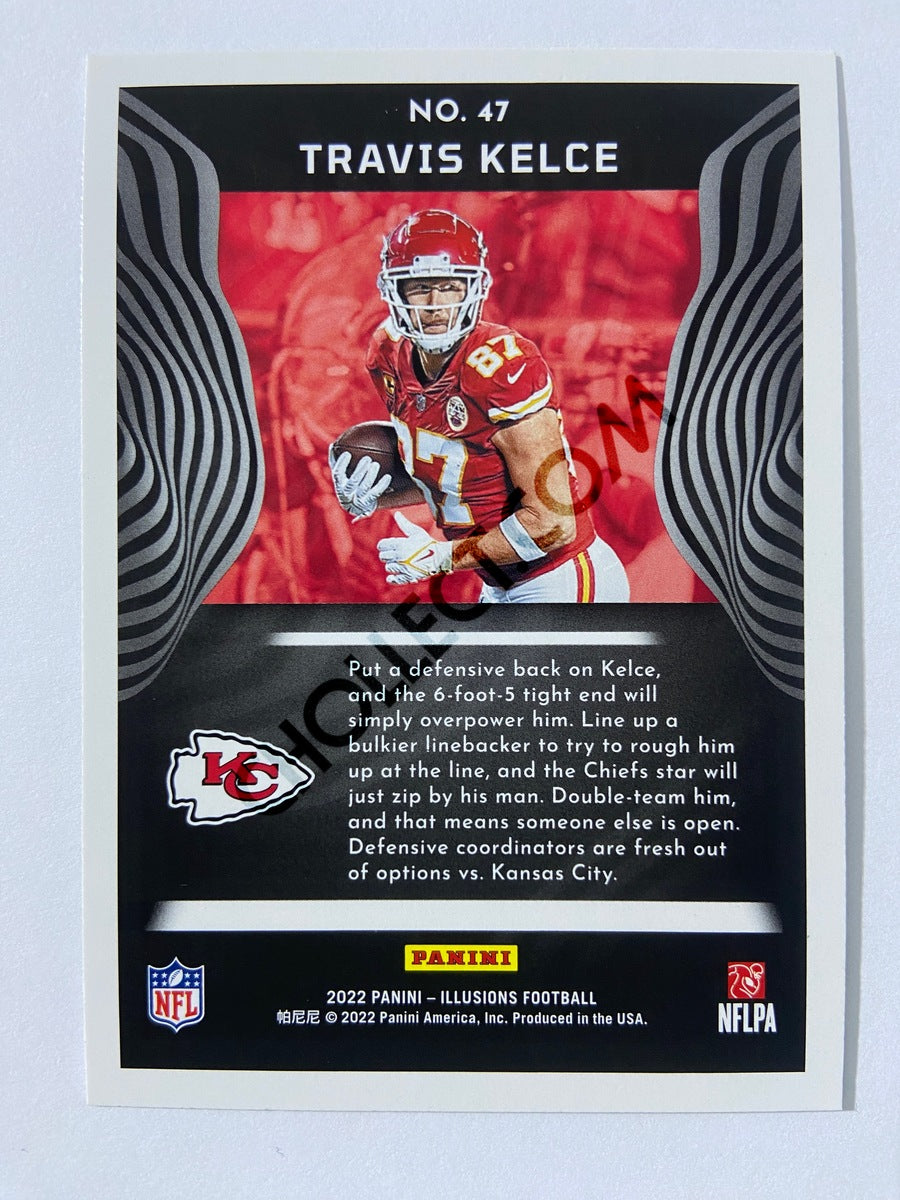 Travis Kelce - Kansas City Chiefs 2022 Panini Illusions #47