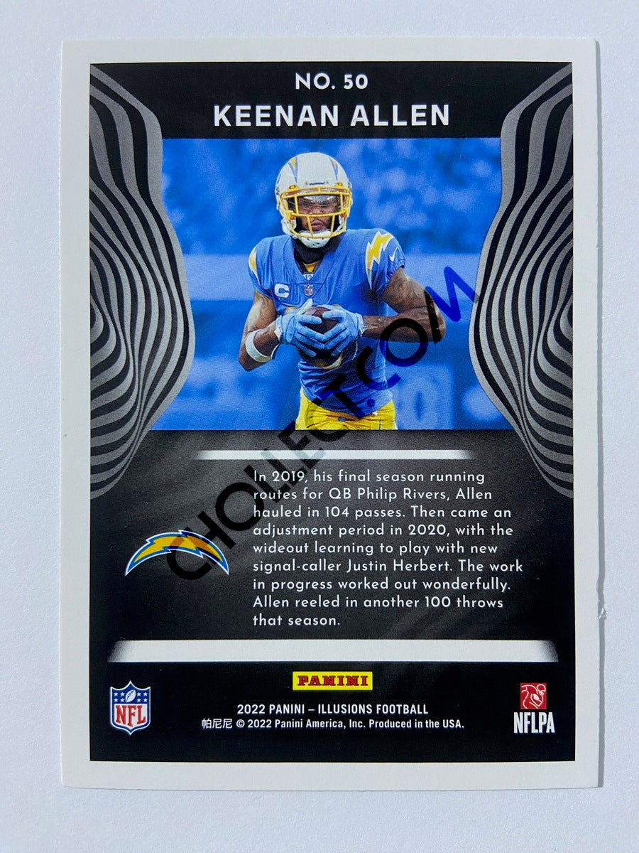 Keenan Allen - Los Angeles Chargers 2022 Panini Illusions #50