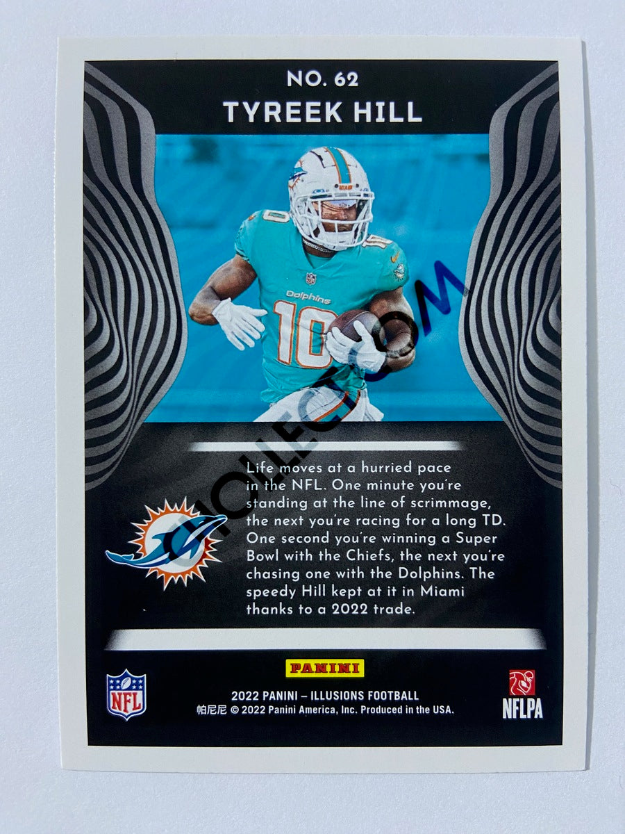 Tyreek Hill - Miami Dolphins 2022 Panini Illusions #62 –