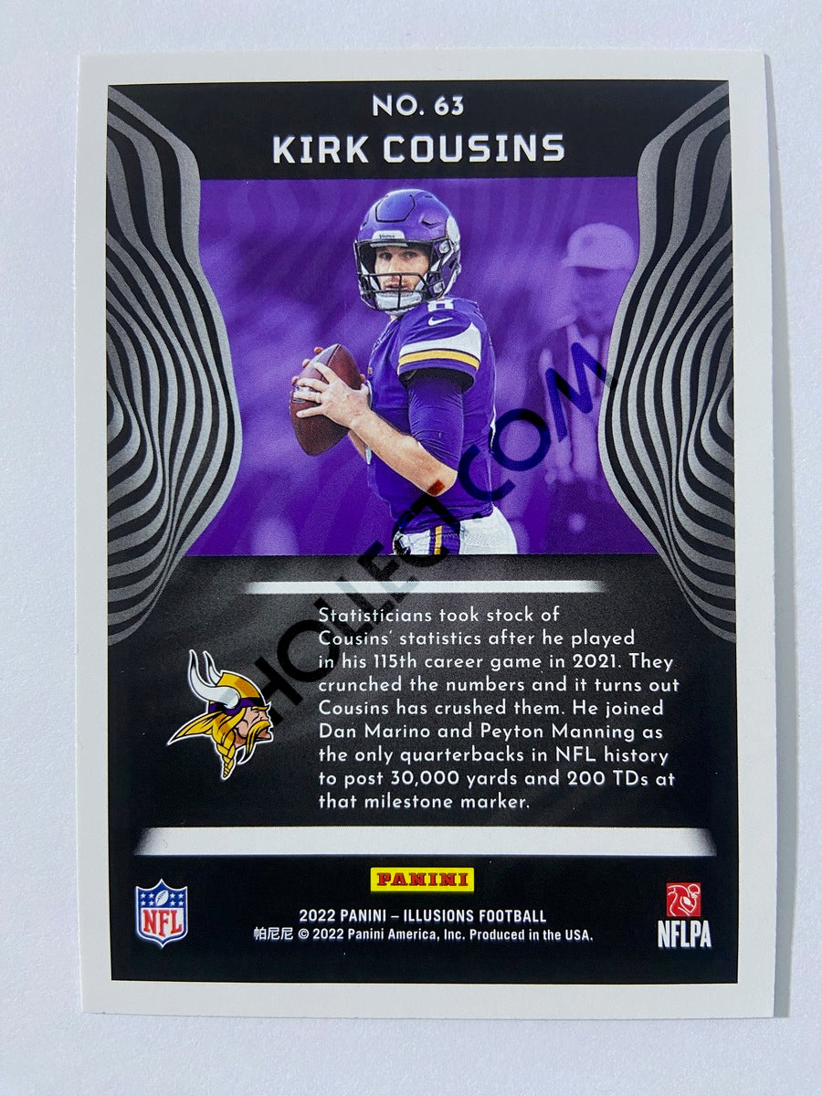 Kirk Cousins - Minnesota Vikings 2022 Panini Illusions #63