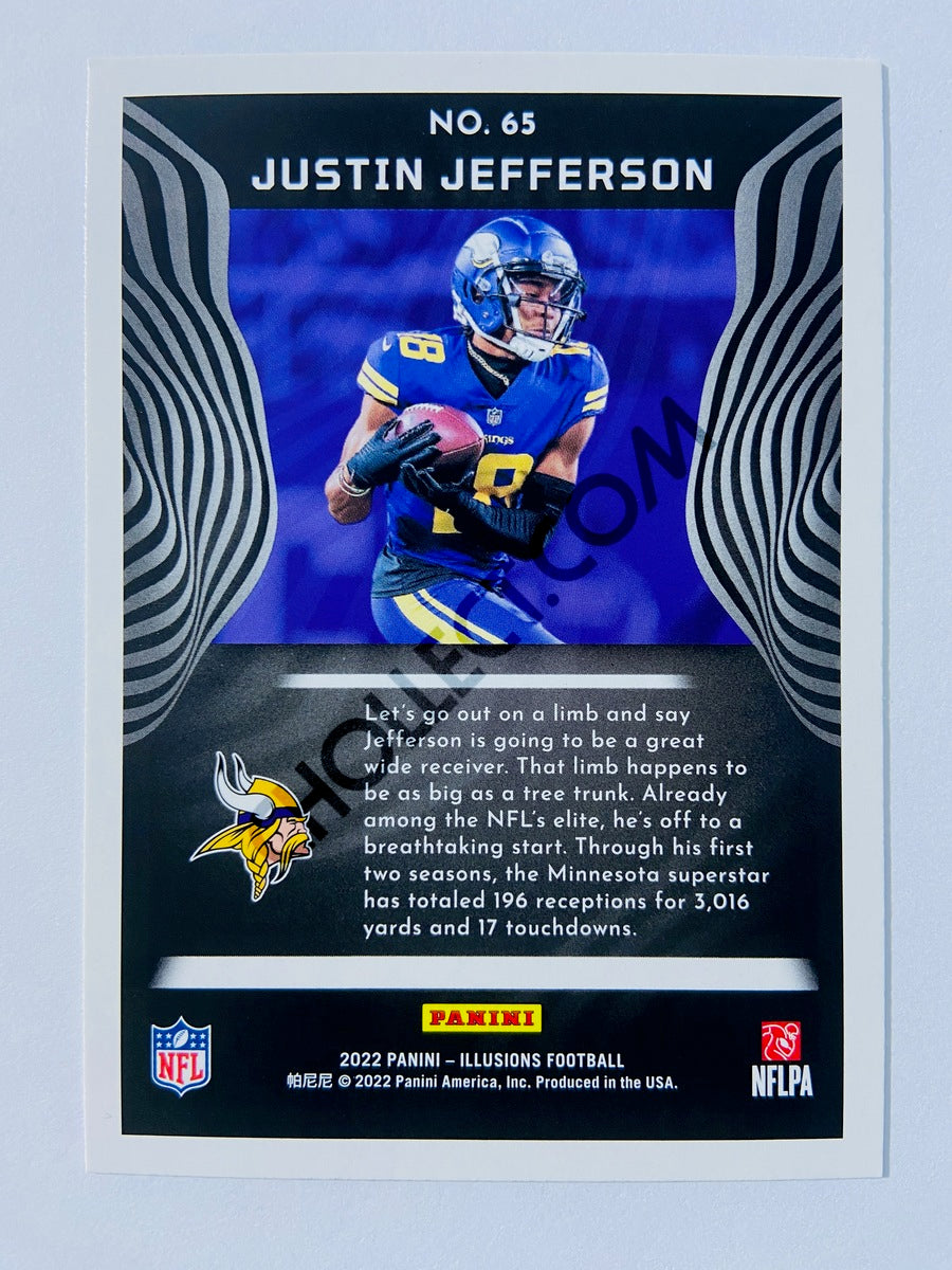 Justin Jefferson - Minnesota Vikings 2022 Panini Illusions #65