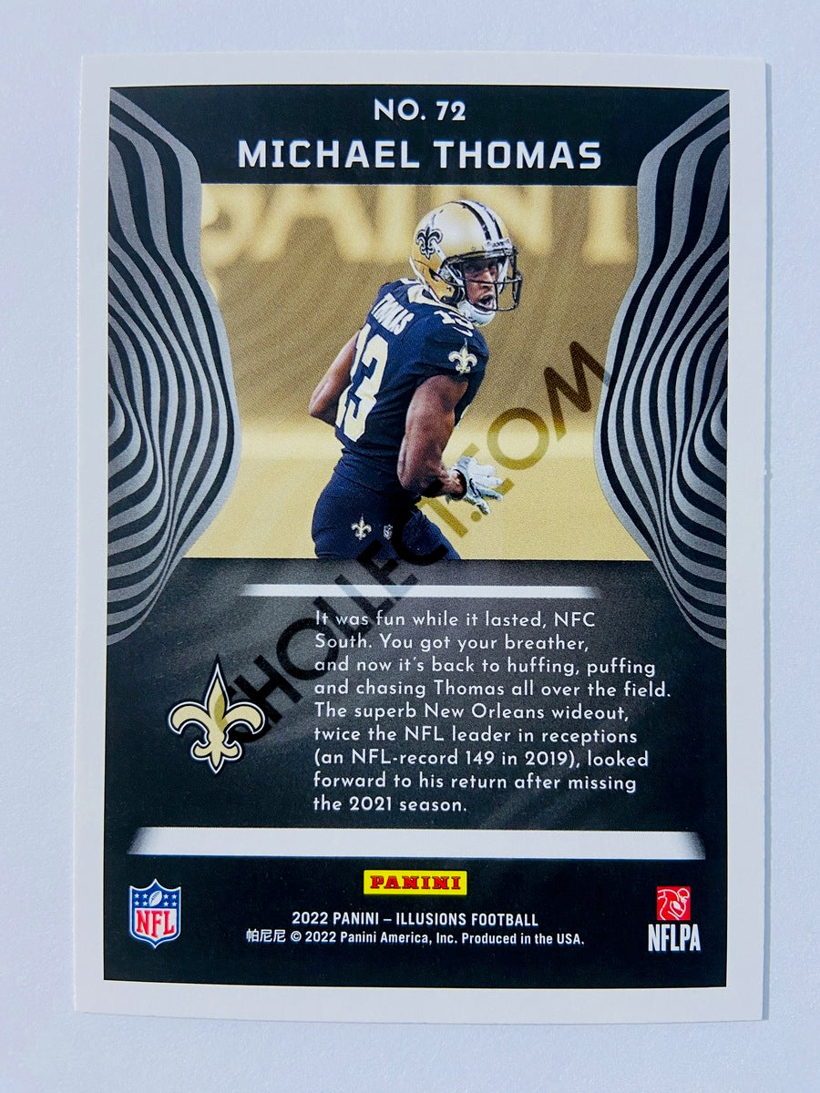 Michael Thomas - New Orleans Saints 2022 Panini Illusions #72