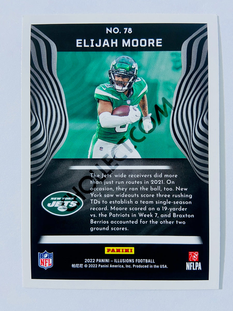 Elijah Moore - New York Jets 2022 Panini Illusions #78