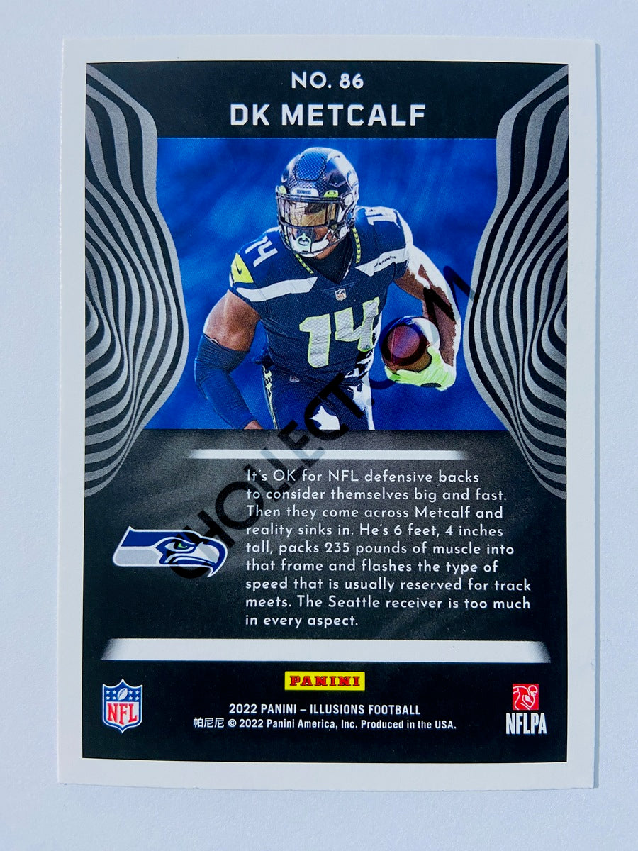 DK Metcalf - Seattle Seahawks 2022 Panini Illusions #86