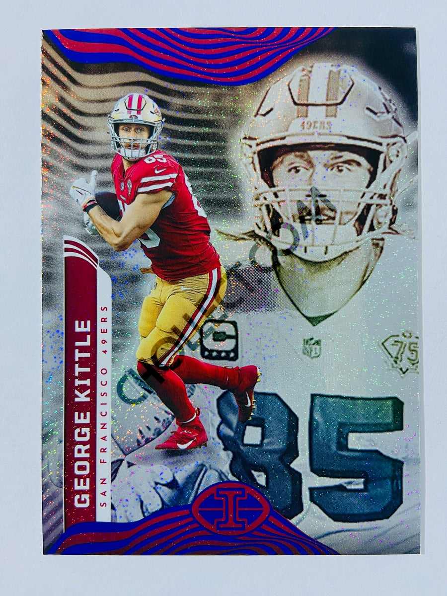 George Kittle - San Francisco 49ers 2022 Panini Illusions Stardust Parallel #90