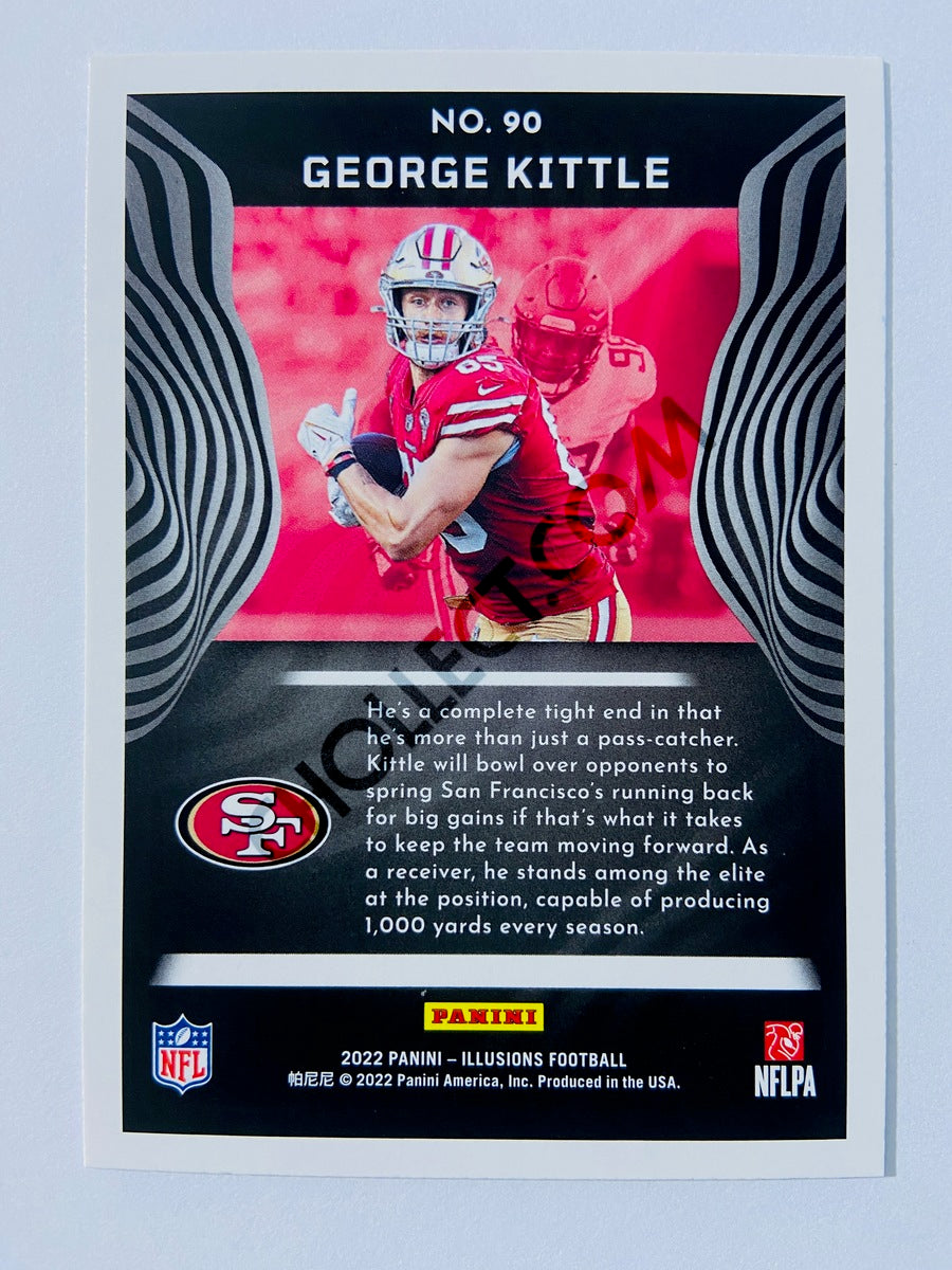 George Kittle - San Francisco 49ers 2022 Panini Illusions #90