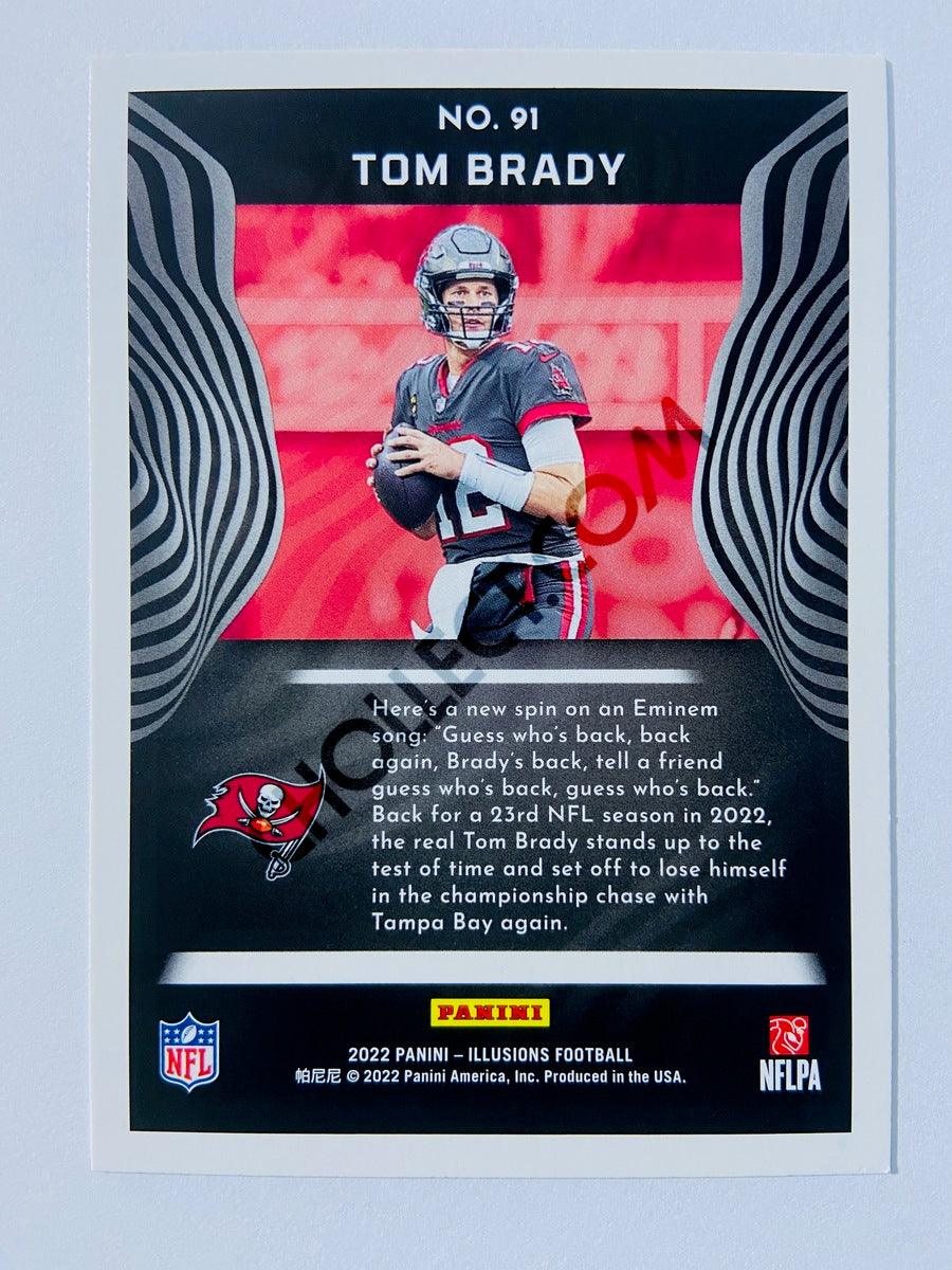 Tom Brady - Tampa Bay Buccaneers 2022 Panini Illusions #91
