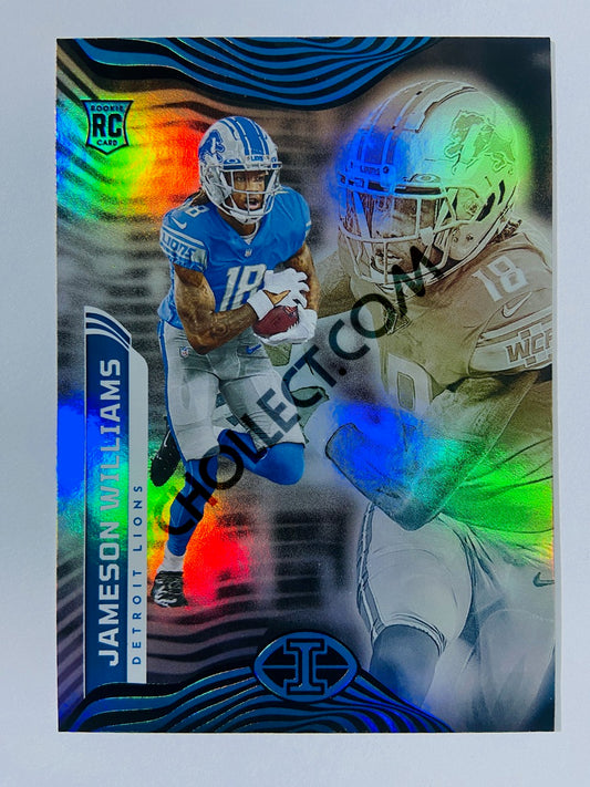 Jameson Williams - Detroit Lions 2022 Panini Illusions RC Rookie #30