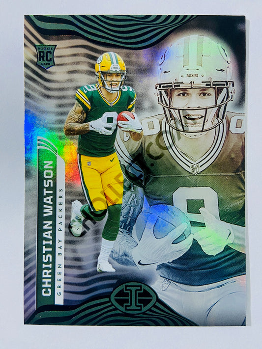 Christian Watson - Green Bay Packers 2022 Panini Illusions RC Rookie #35