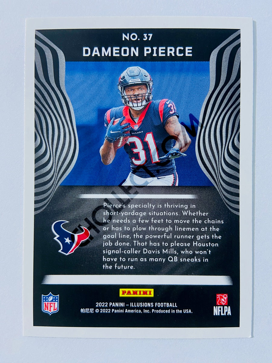 Dameon Pierce - Houston Texans 2022 Panini Illusions RC Rookie #37