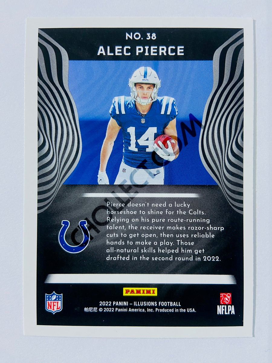 Alec Pierce - Indianapolis Colts 2022 Panini Illusions RC Rookie #38