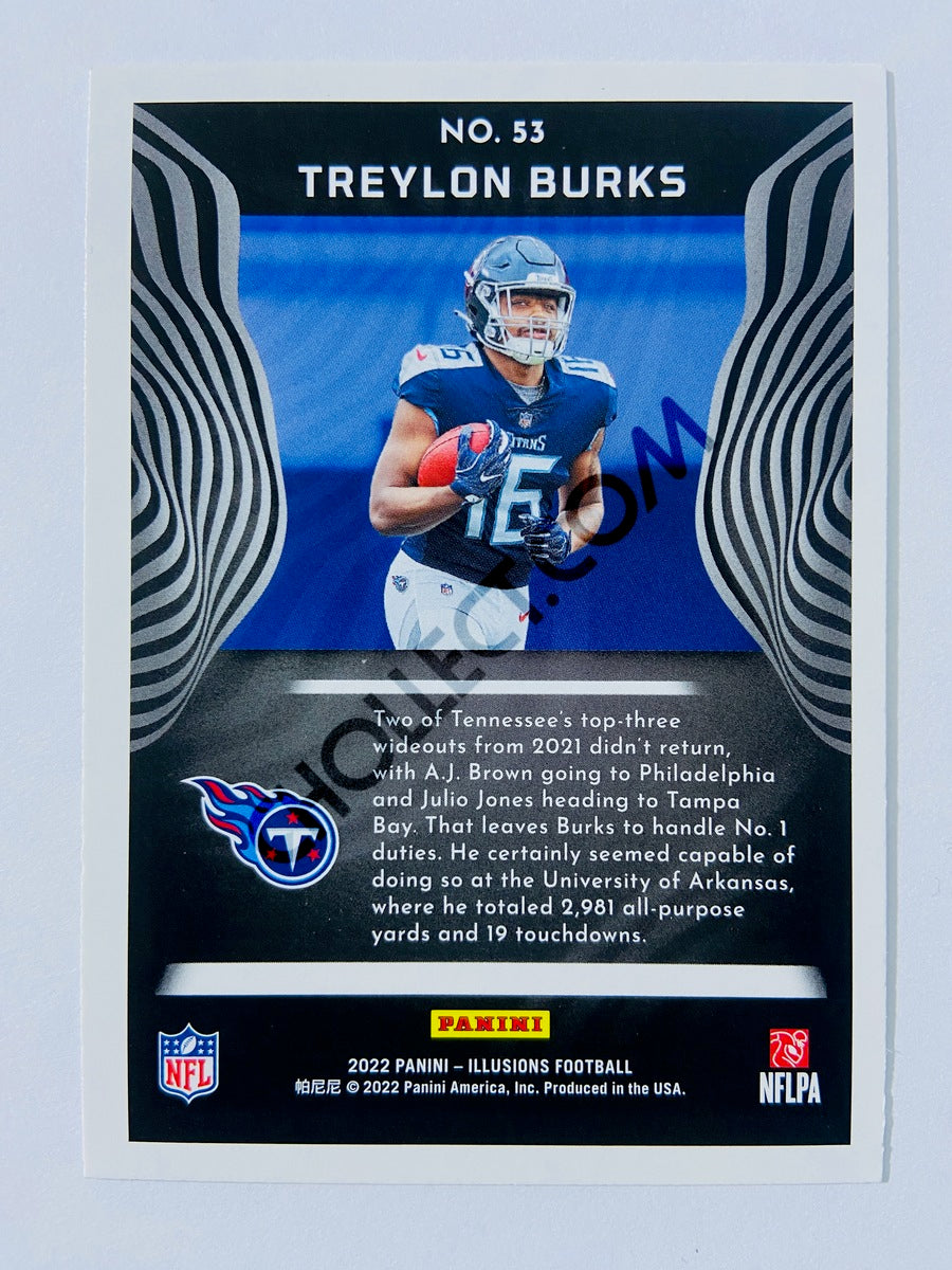 Treylon Burks - Tennessee Titans 2022 Panini Illusions RC Rookie #53