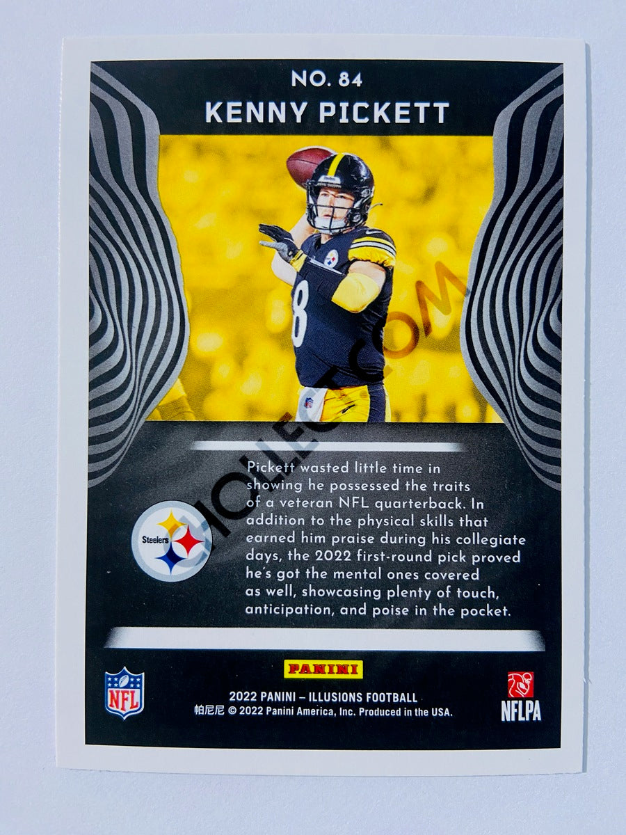 Kenny Pickett - Pittsburgh Steelers 2022 Panini Illusions RC Rookie #84