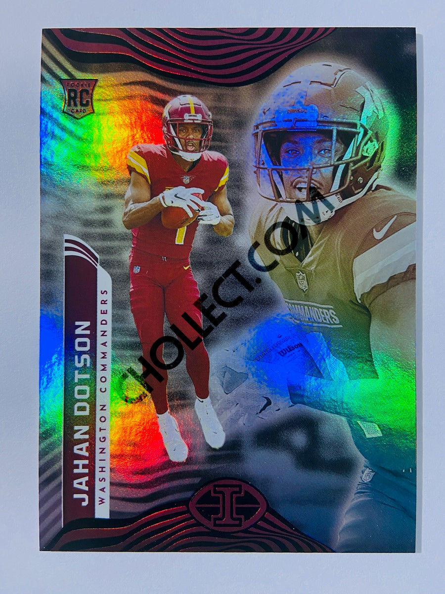 Jahan Dotson - Washington Commanders 2022 Panini Illusions RC Rookie #99