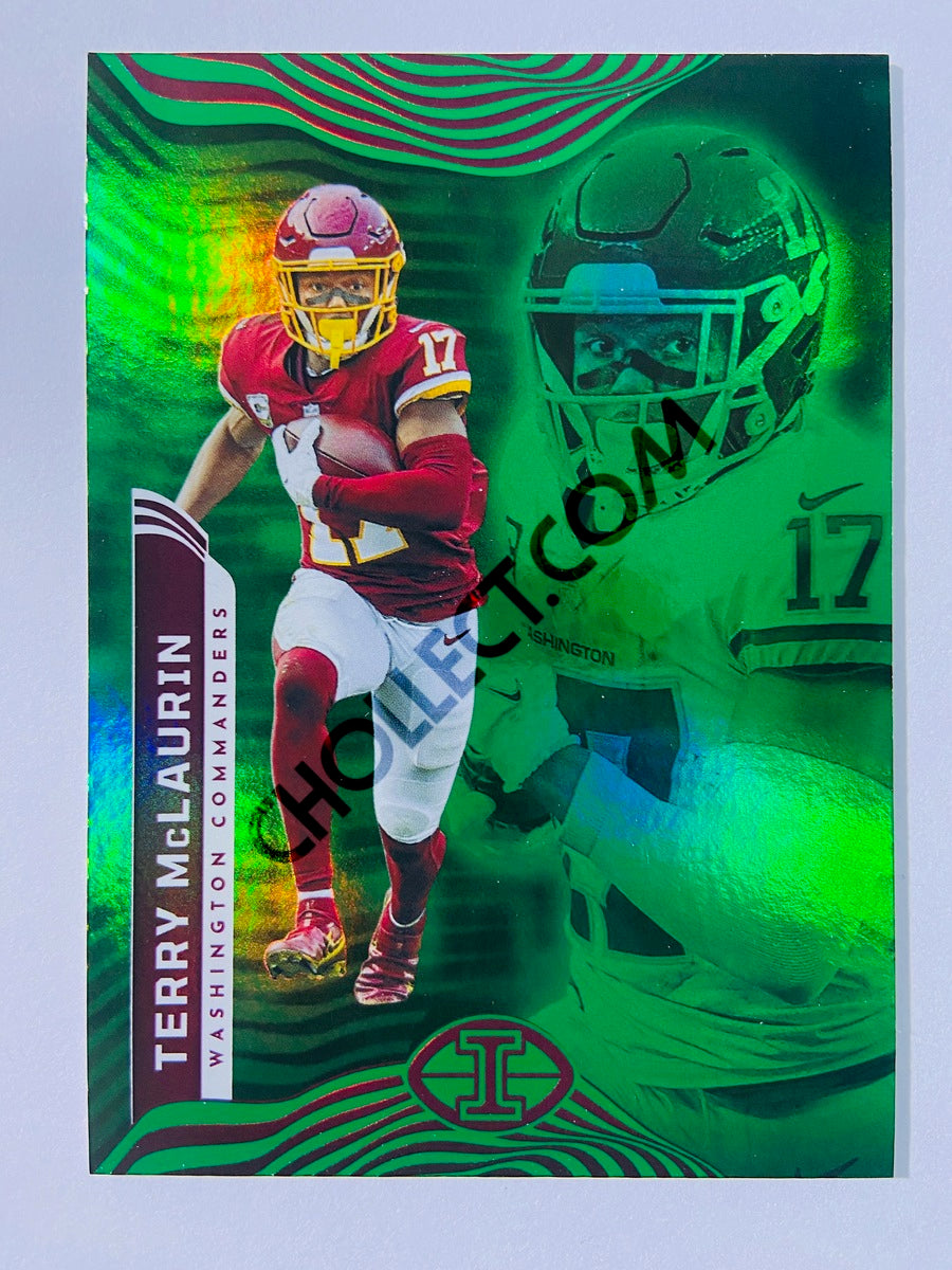 Terry McLaurin - Washington Commanders 2022 Panini Illusions Emerald Parallel #100