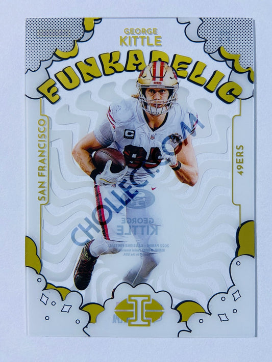 George Kittle - San Francisco 49ers 2022 Panini Illusions Funkadelic Insert #F-9