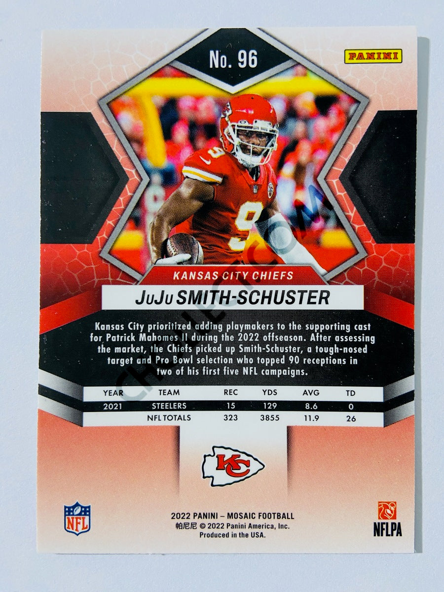 JuJu Smith-Schuster - Kansas City Chiefs 2022 Panini Mosaic #96