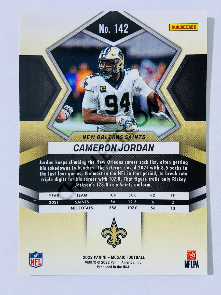 Cameron Jordan - New Orleans Saints 2022 Panini Mosaic #142