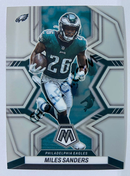 Miles Sanders - Philadelphia Eagles 2022 Panini Mosaic #157