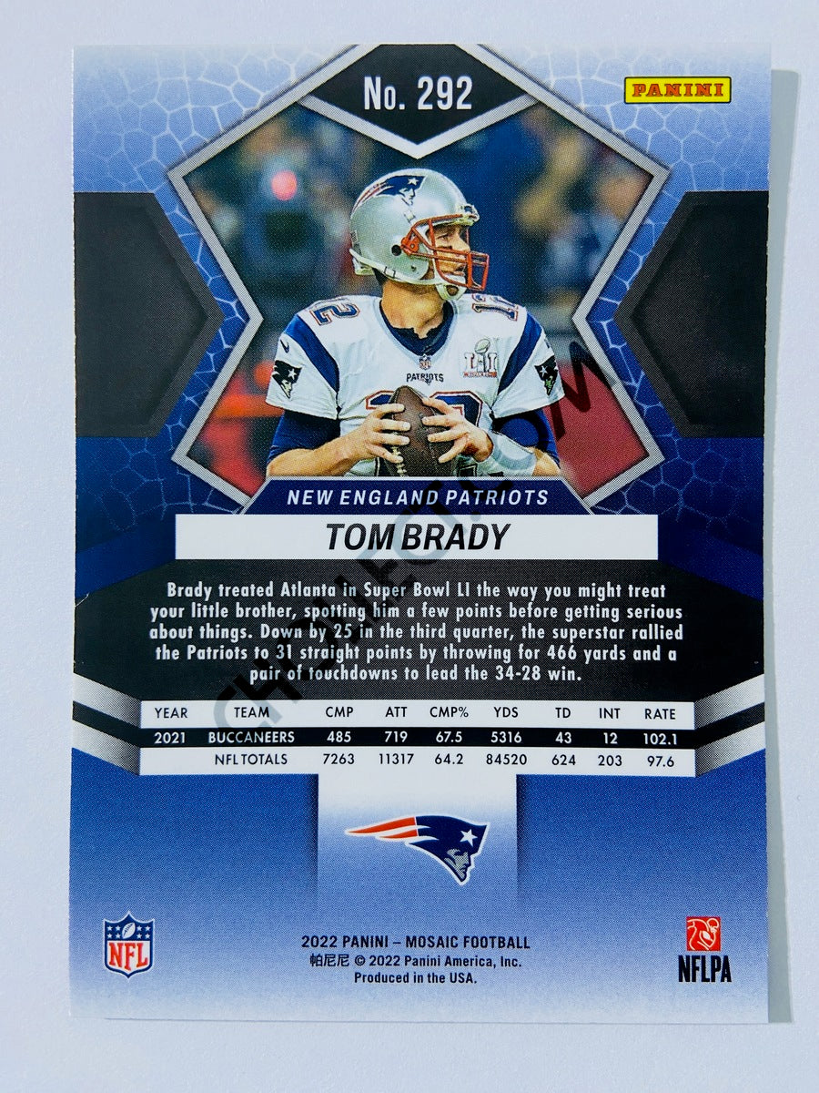 Tom Brady - New England Patriots 2022 Panini Mosaic Super Bowl MVPs #292