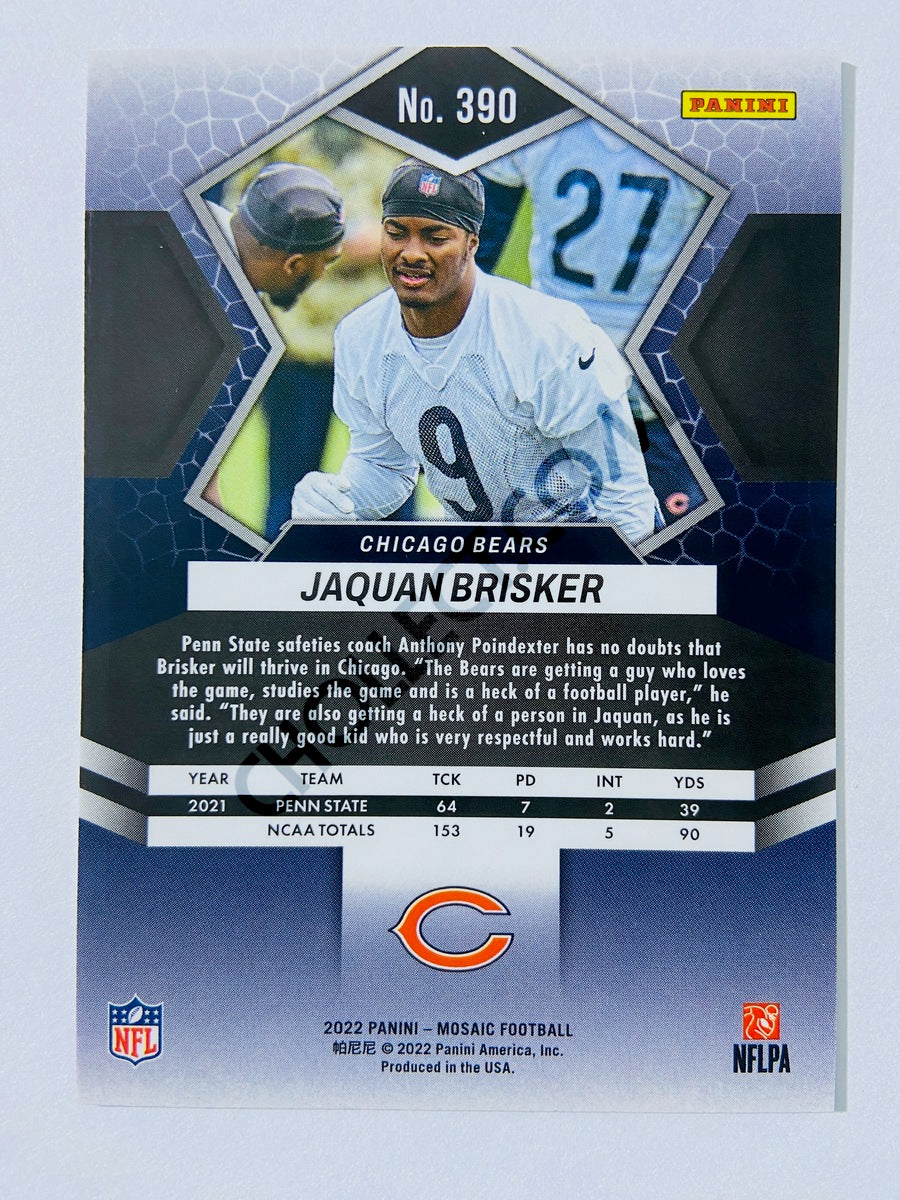 Jaquan Brisker - Chicago Bears 2022 Panini Mosaic RC Rookie #390