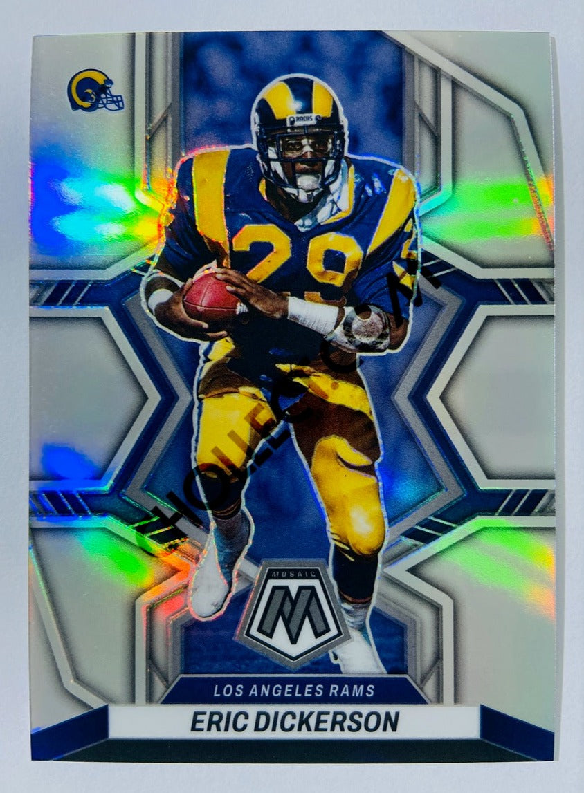 Eric Dickerson - Los Angeles Rams 2022 Panini Mosaic Silver Parallel #114